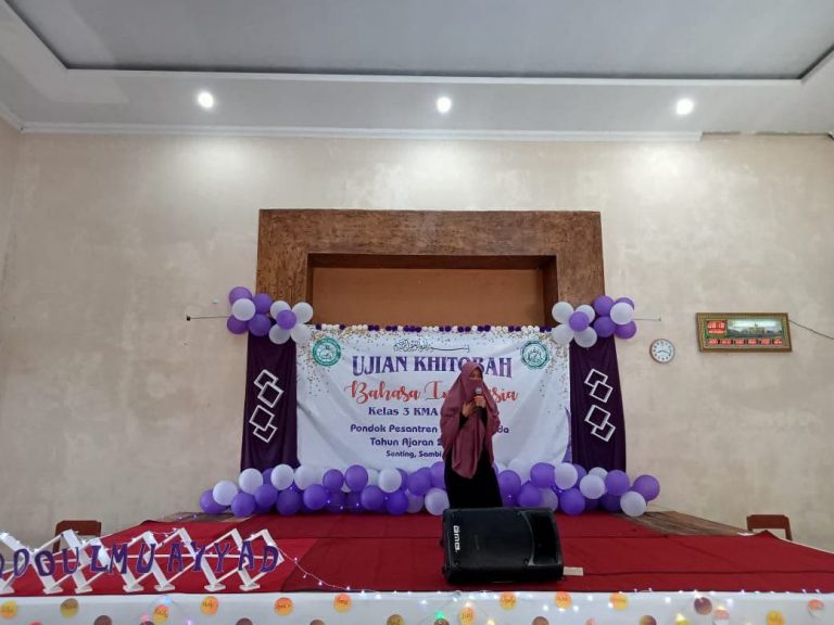 UJIAN KHITOBAH BAHASA INDONESIA SANTRIWATI KELAS 3 KMA AL WUSTHO